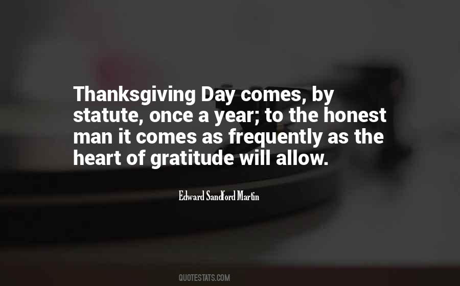 Quotes About Thanksgiving Day #1067476