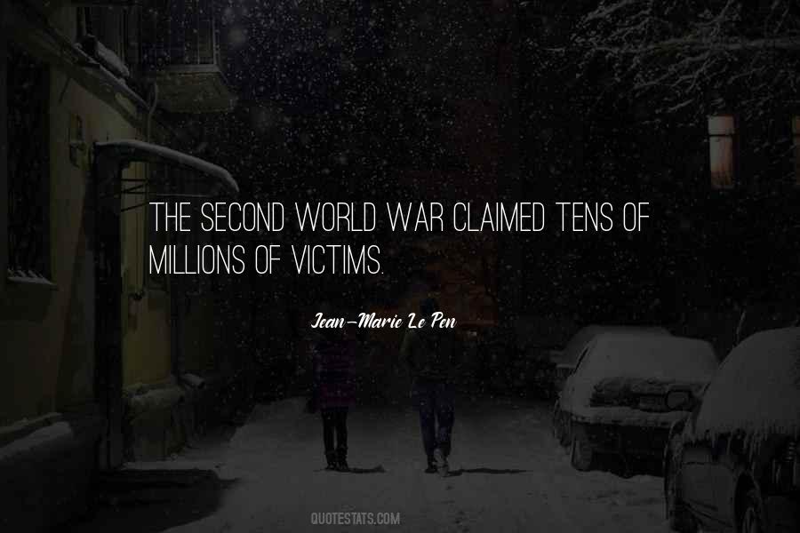 Second World Quotes #1068845