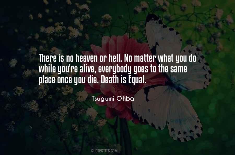 Quotes About Heaven Death #64990