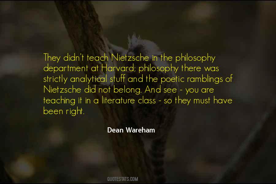 Quotes About Nietzsche #1027162