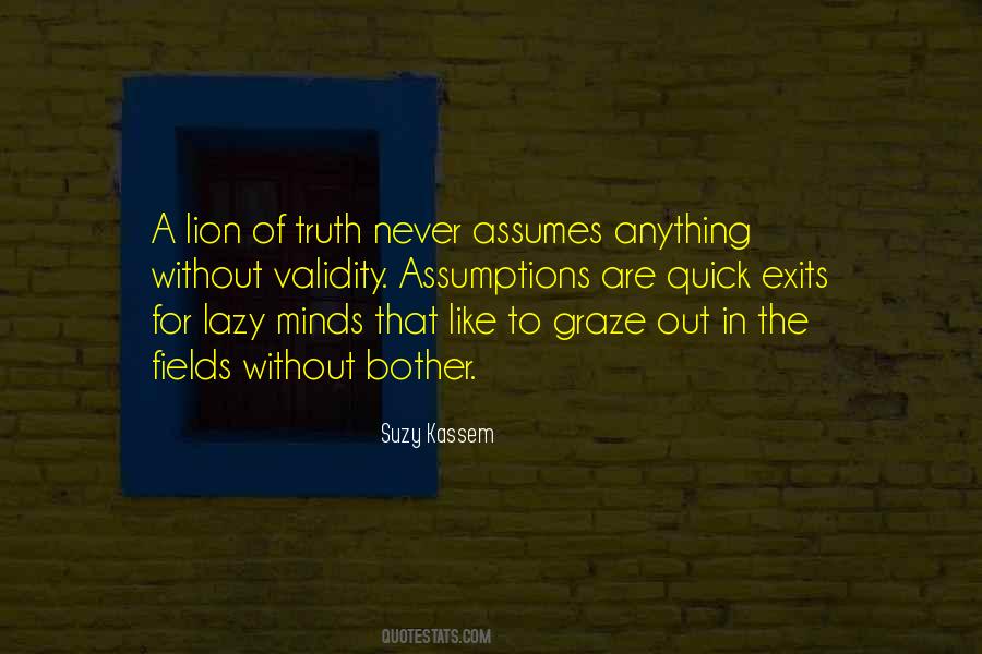 Lion Never Quotes #1287233