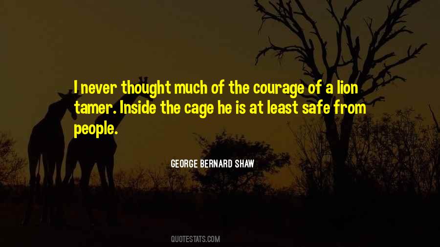 Lion Never Quotes #525741