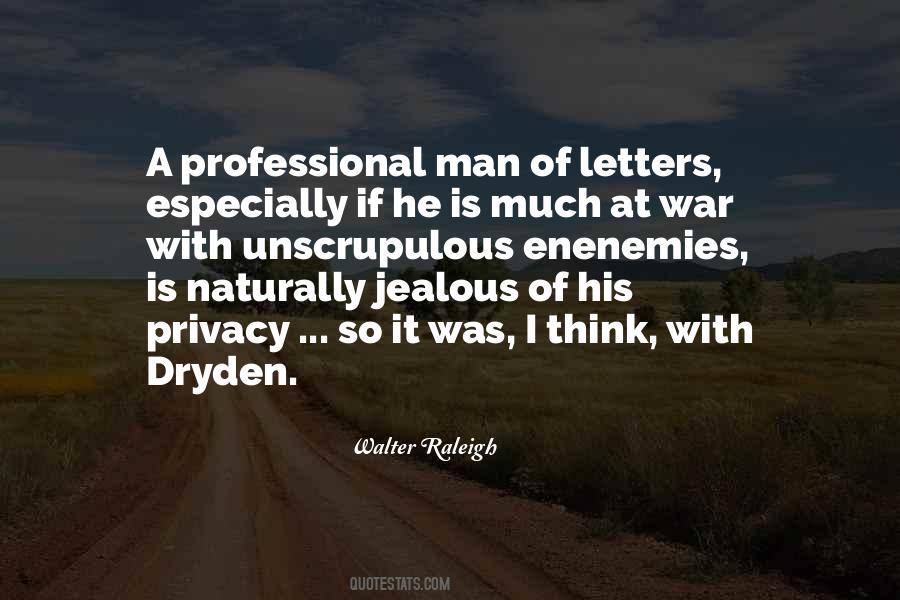 Quotes About Dryden #105062
