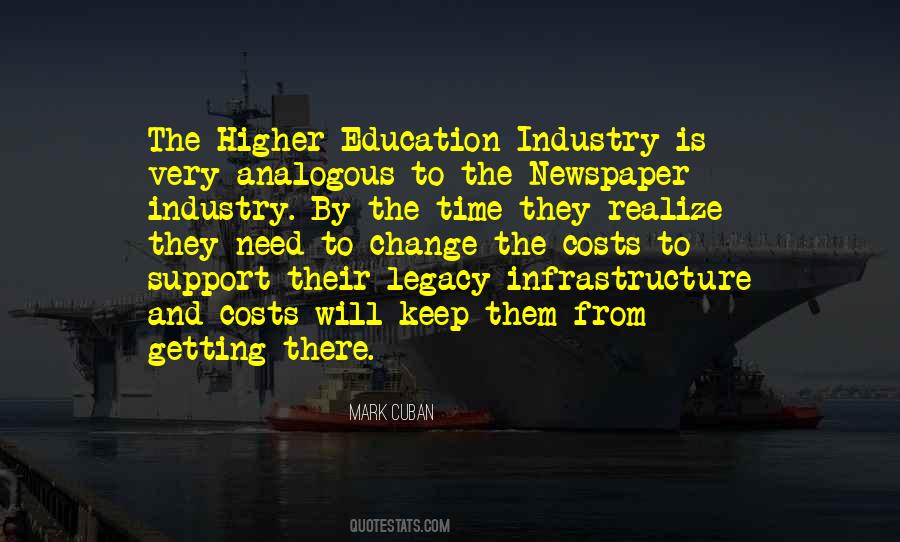 Quotes About The Newspaper Industry #863377