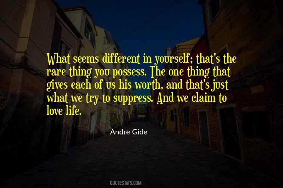 Yourself Worth Quotes #314513