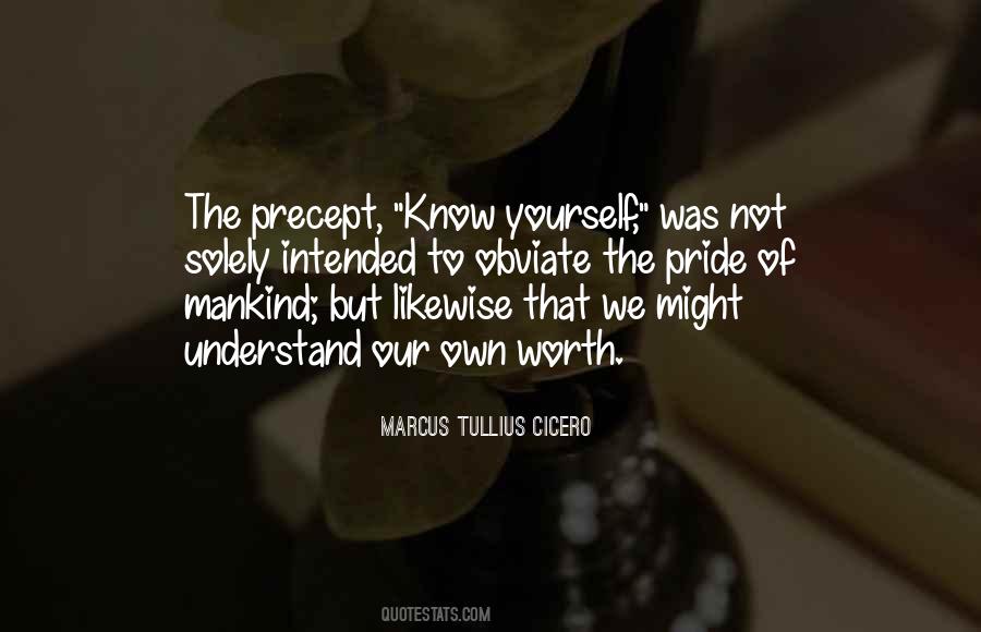 Yourself Worth Quotes #868478