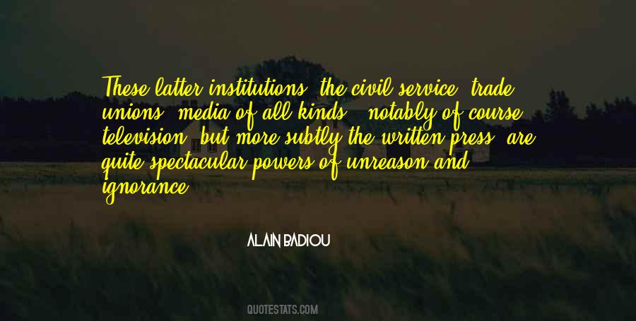 Media Television Quotes #1044499