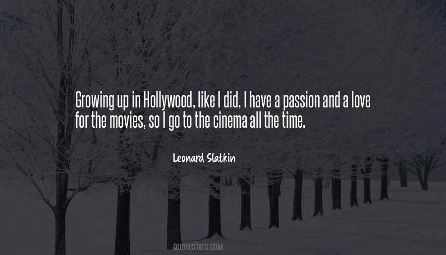 Quotes About Hollywood Cinema #1180632