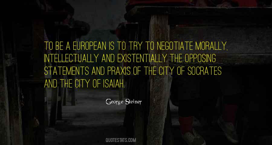 Quotes About European Cities #133154