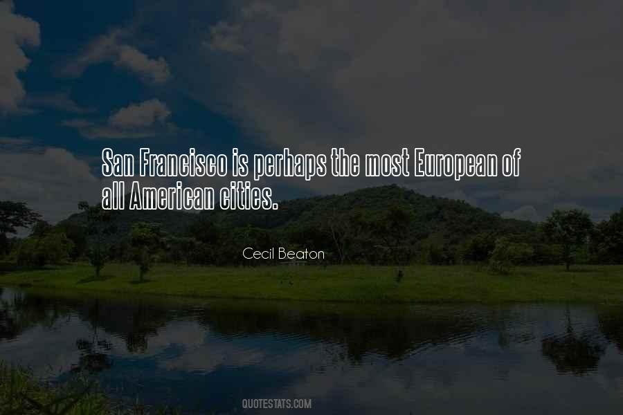 Quotes About European Cities #254787