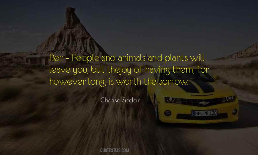 Quotes About Animals And Plants #586332