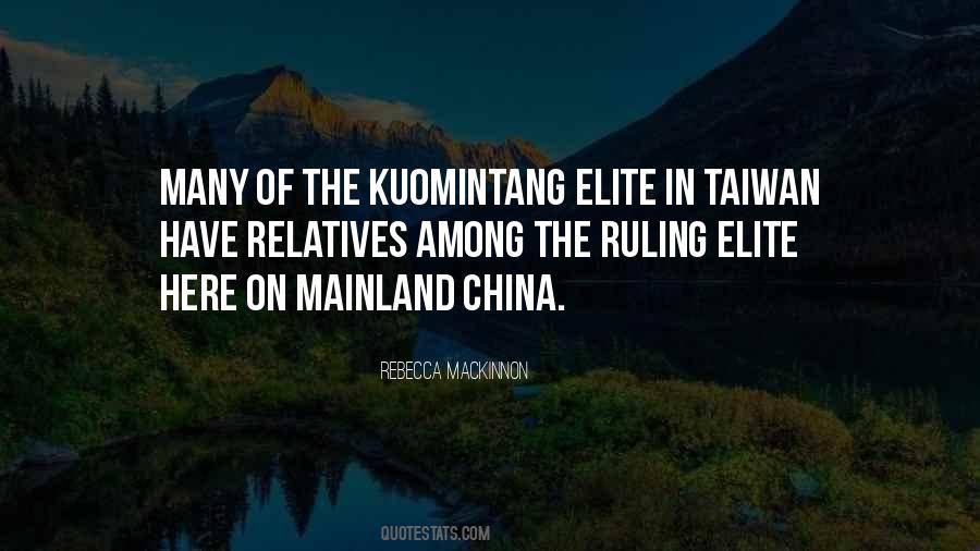 Mainland China Quotes #614779