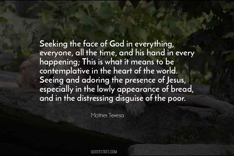 Quotes About Seeing The Face Of God #560115