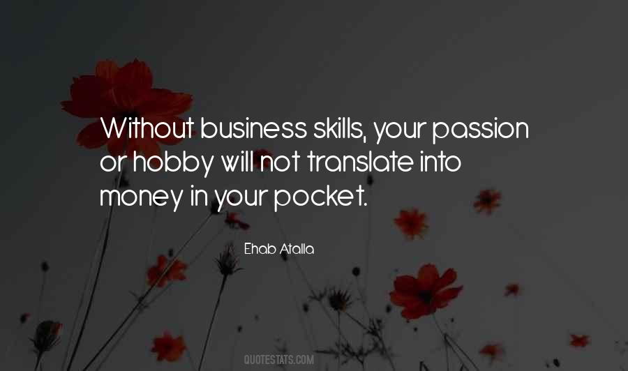 Quotes About Pocket Money #500670