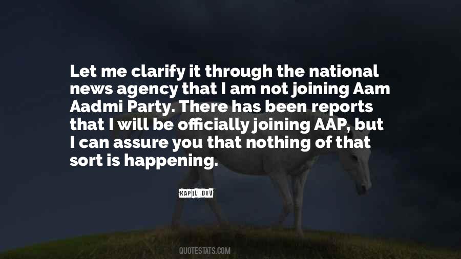 Quotes About Aam Aadmi Party #1842477