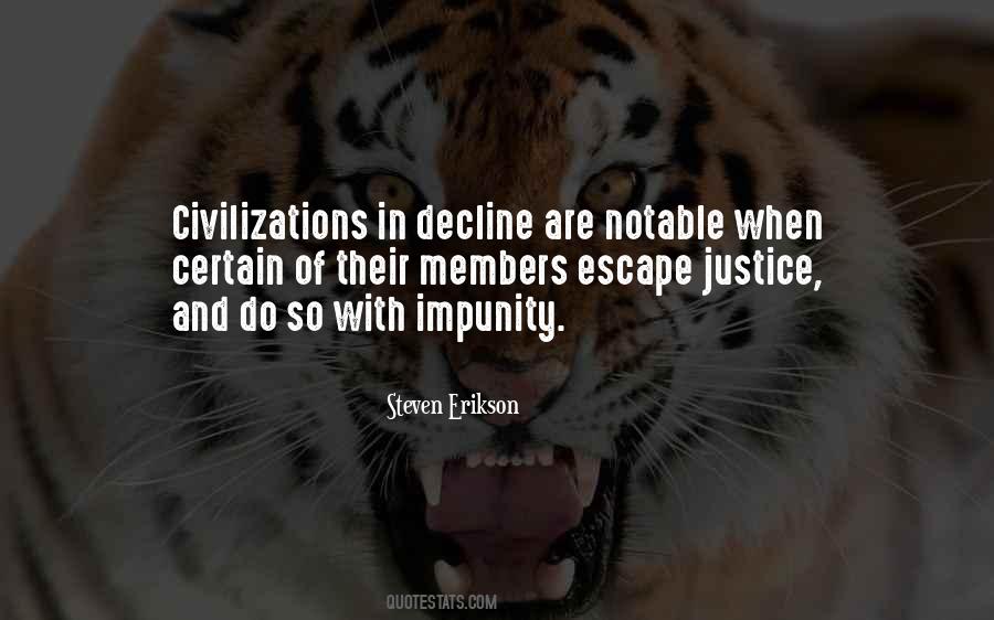 Quotes About Impunity #1201286