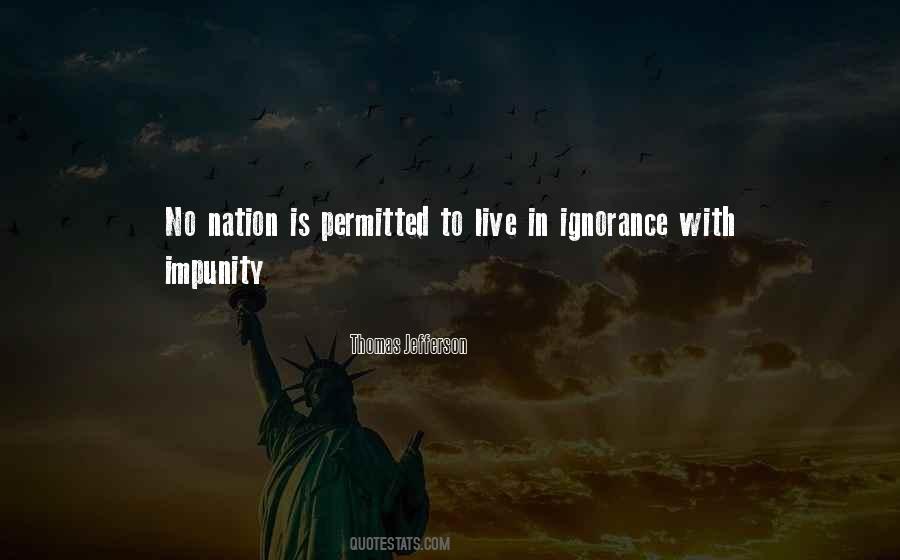 Quotes About Impunity #535396