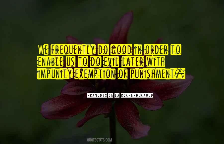 Quotes About Impunity #669685