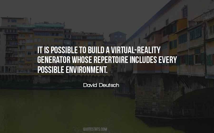 Quotes About Virtual Reality #1721154