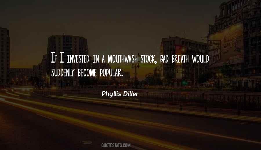 Quotes About Mouthwash #1092679