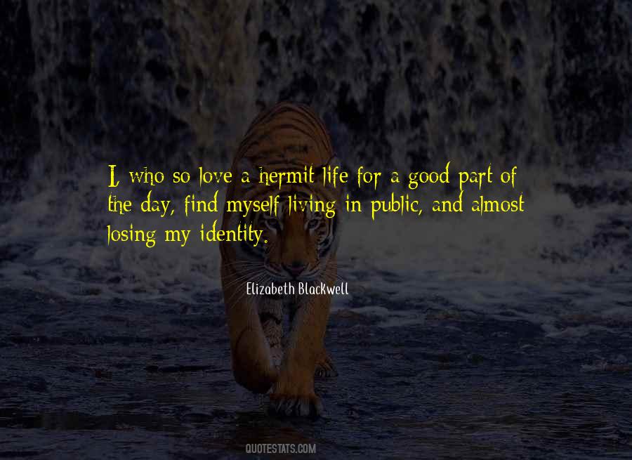 Hermit Life Quotes #118200