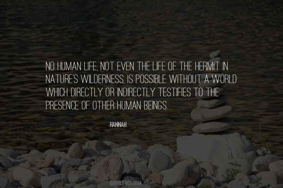 Hermit Life Quotes #813307