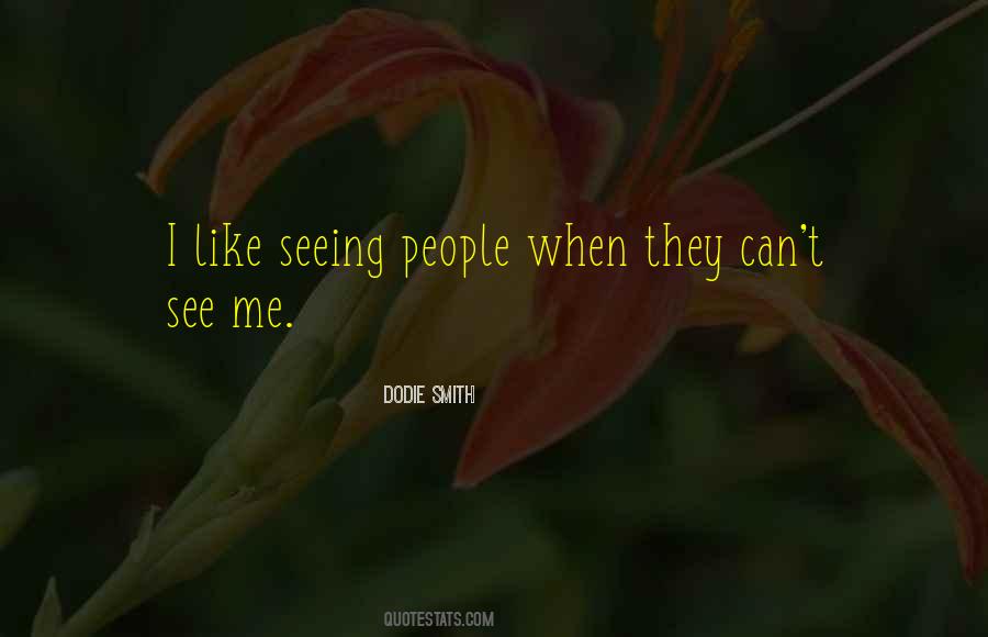 Quotes About Seeing People #184320