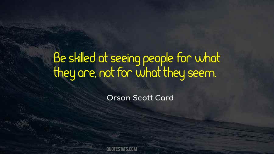 Quotes About Seeing People #699940
