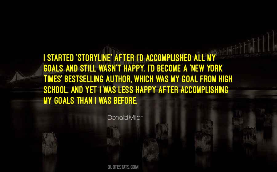 Quotes About Storyline #581794