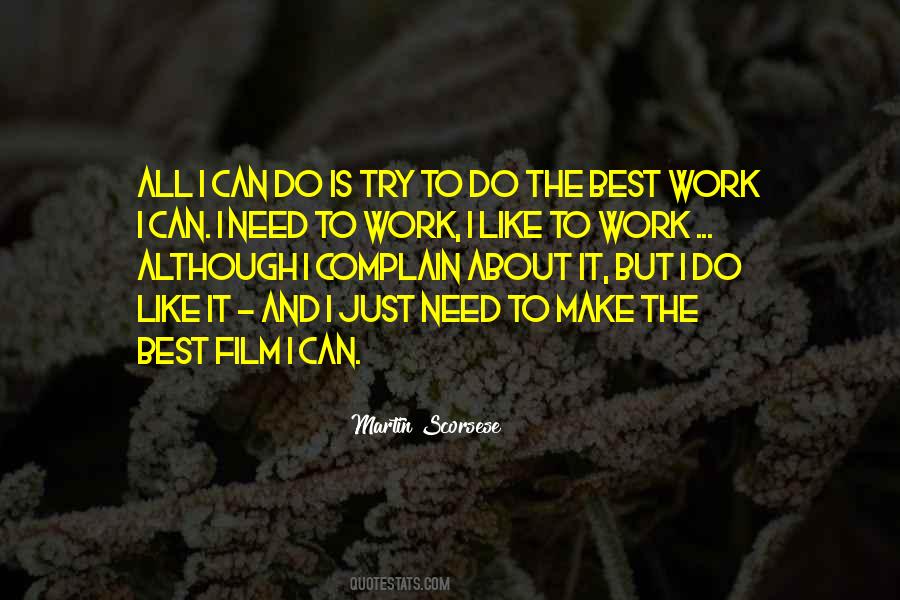 Quotes About Trying To Make It Work #1559988