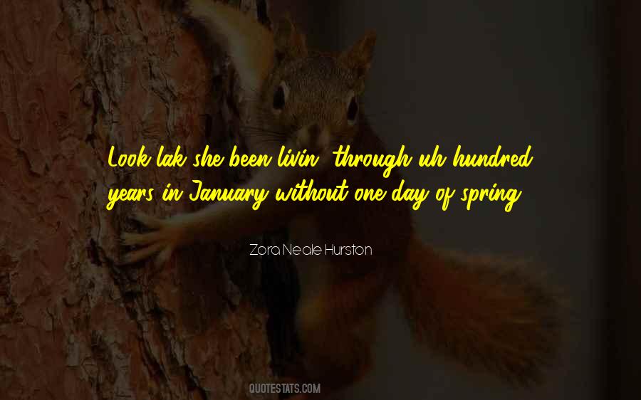Quotes About January #993714
