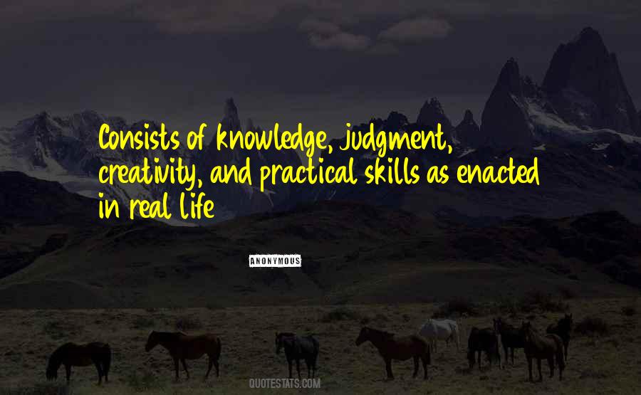 Quotes About Skills And Knowledge #781993