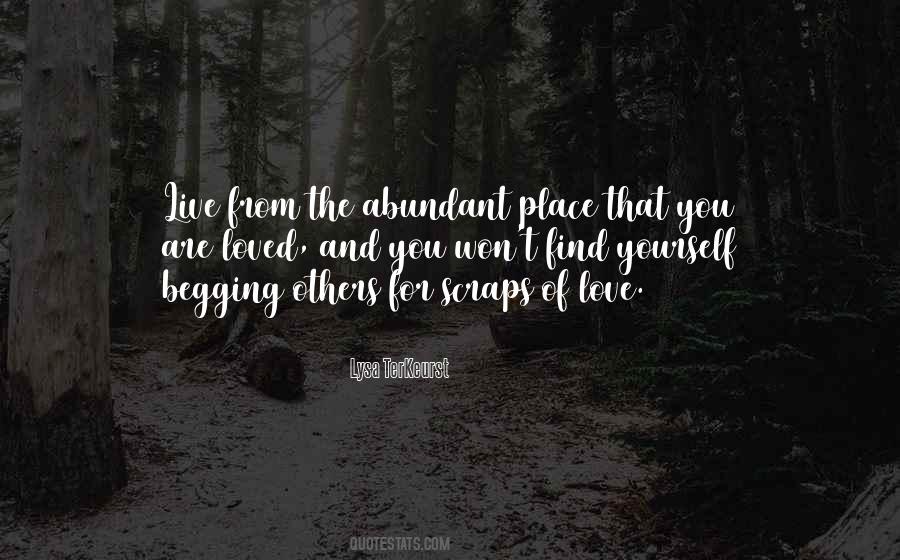 Quotes About Place You Live #446125
