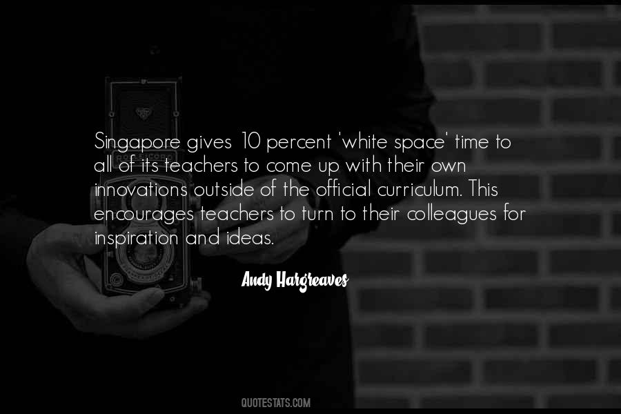 Quotes About White Space #1531973