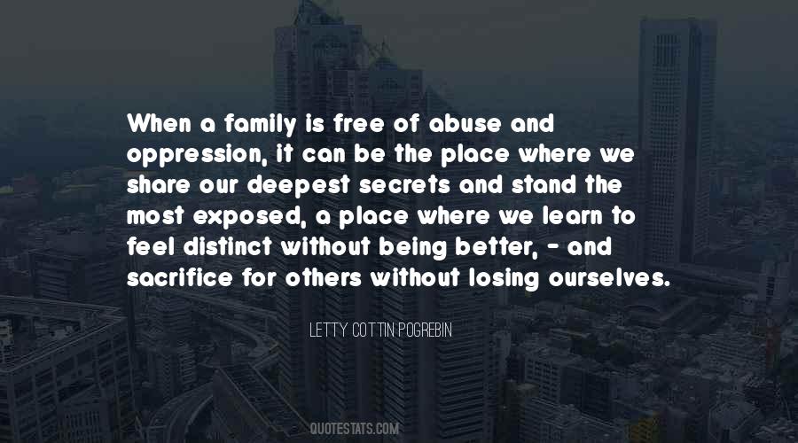 Sacrifice And Family Quotes #253834