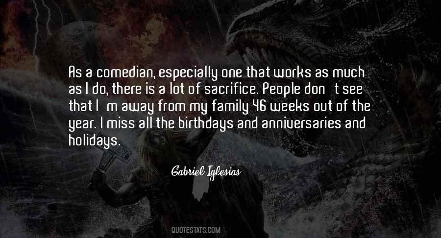 Sacrifice And Family Quotes #95440