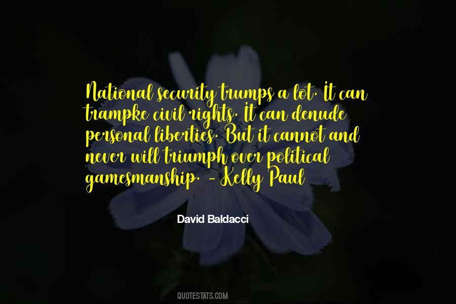 Quotes About Gamesmanship #1074220