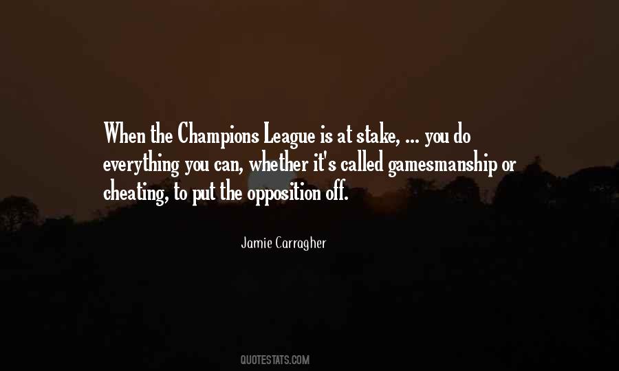Quotes About Gamesmanship #1663343