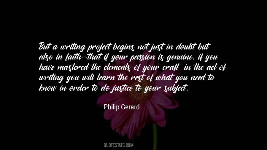 Quotes About The Act Of Writing #1070025