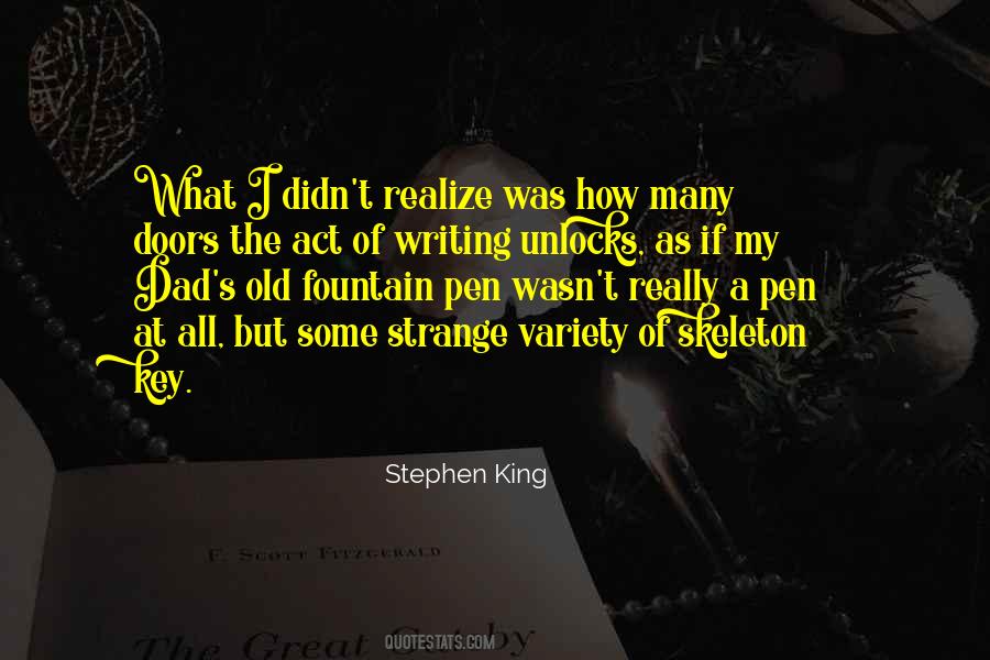 Quotes About The Act Of Writing #1180418