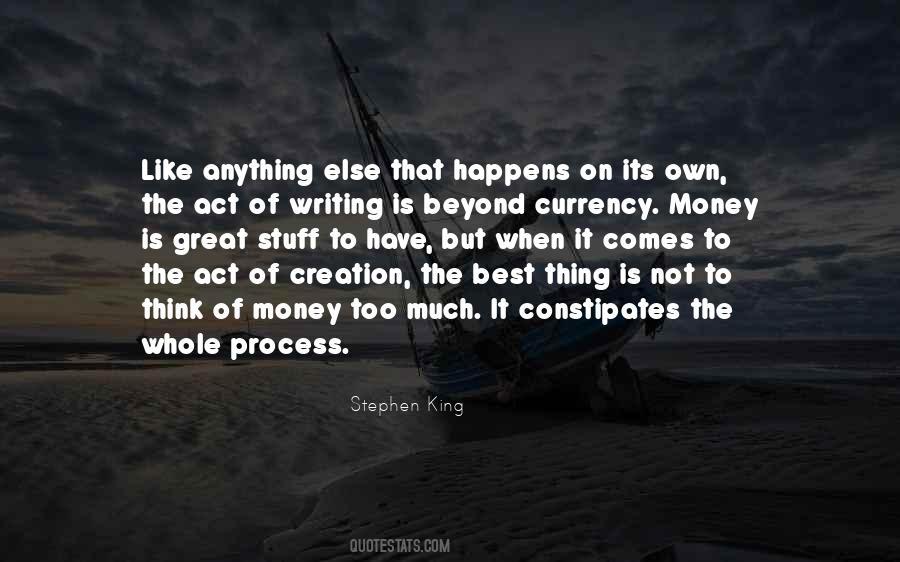 Quotes About The Act Of Writing #1369767