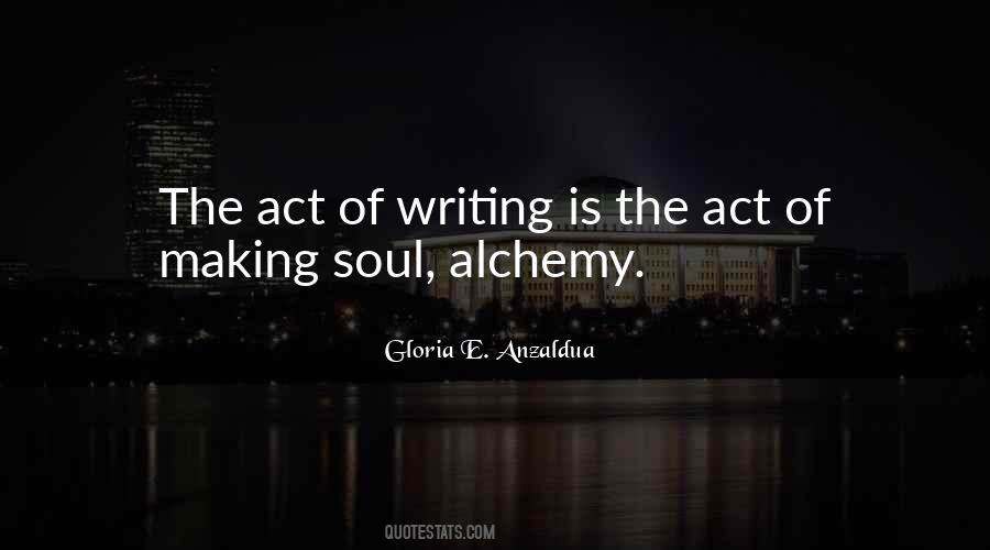 Quotes About The Act Of Writing #1467801