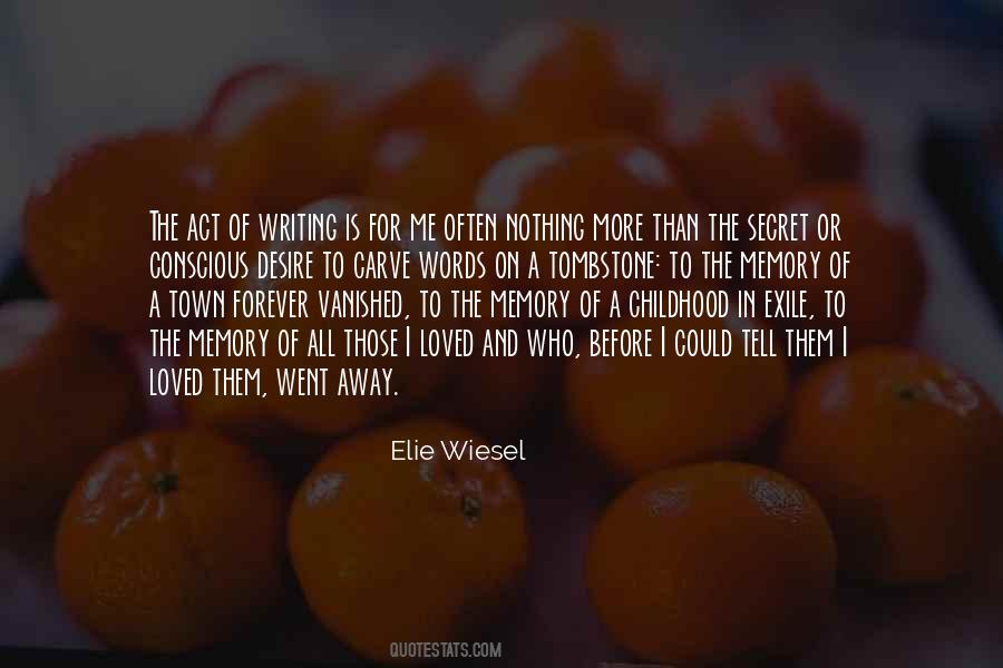 Quotes About The Act Of Writing #1627115