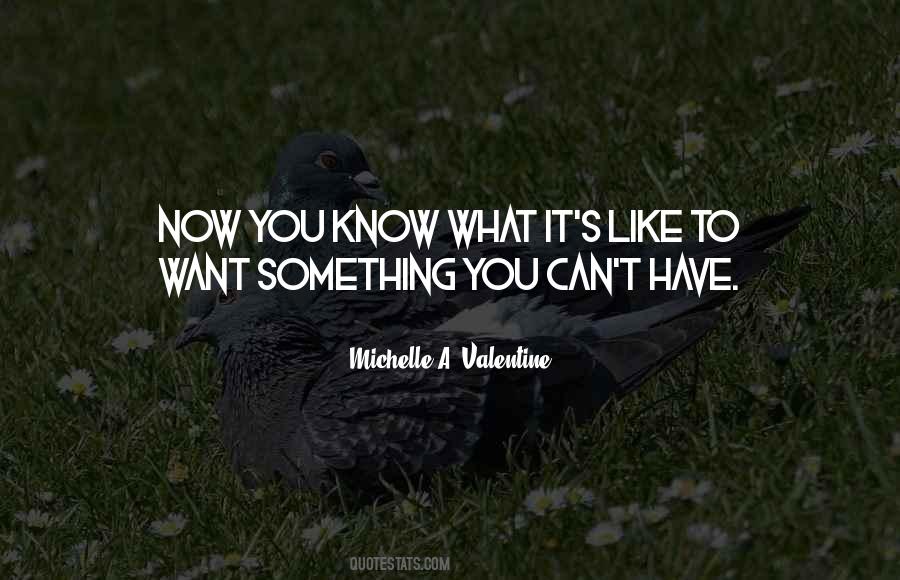 Quotes About Something You Can't Have #276152