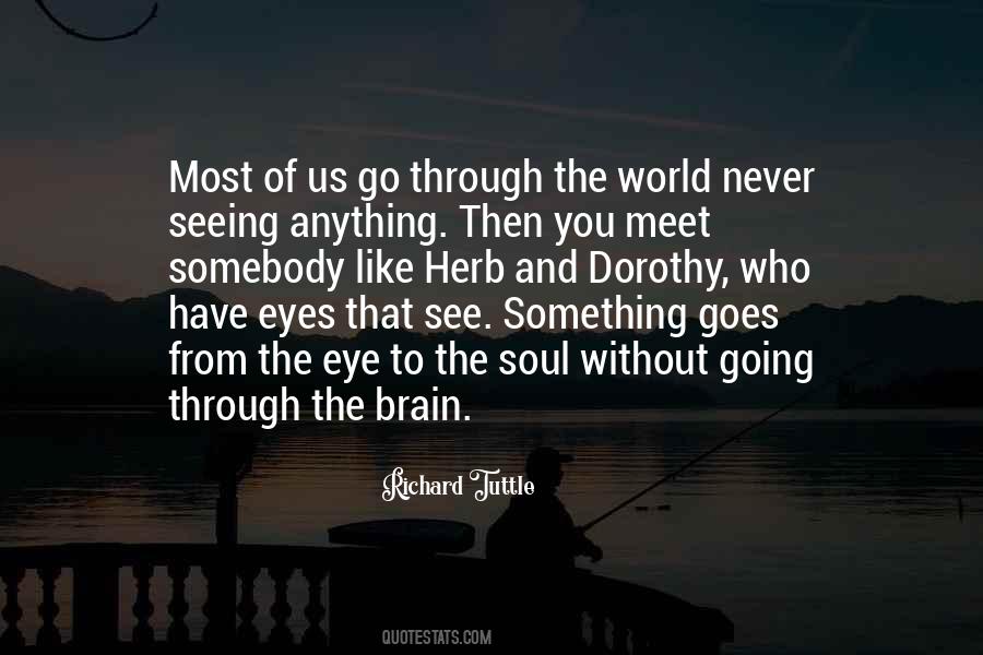 Quotes About Seeing Through Others Eyes #224949