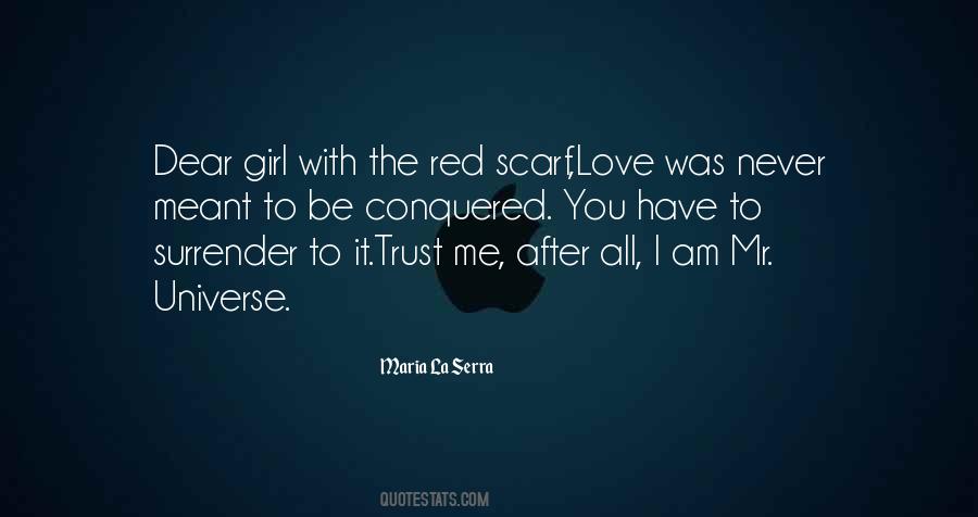 Quotes About Red Love #190235