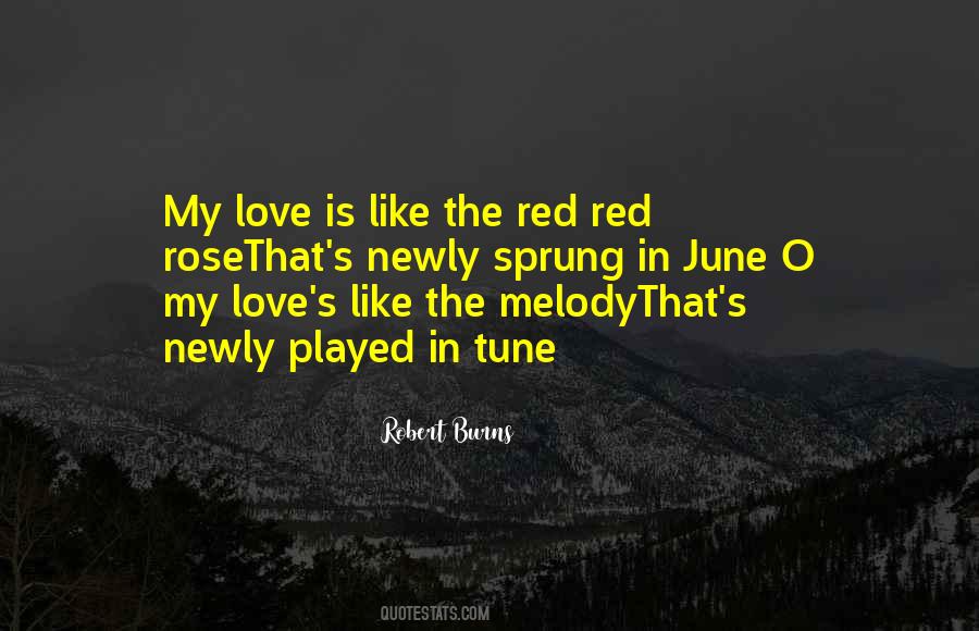 Quotes About Red Love #574096