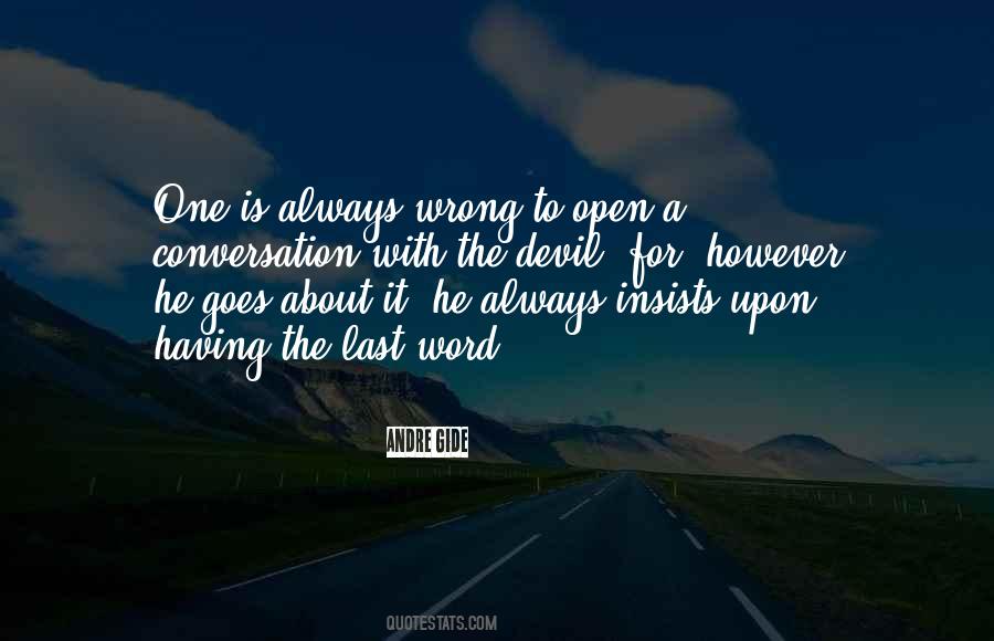 Always Wrong Quotes #1368896