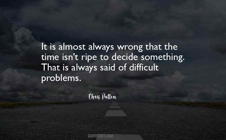 Always Wrong Quotes #513782
