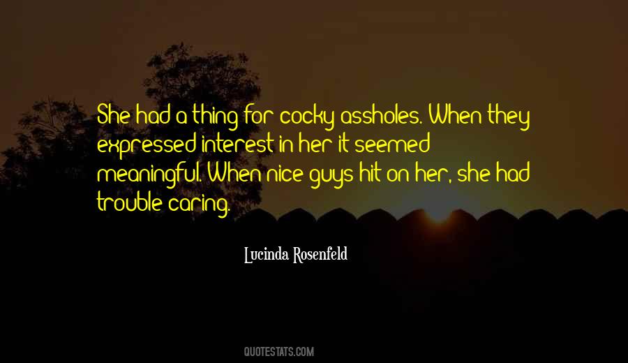 Quotes About Cocky Guys #781970